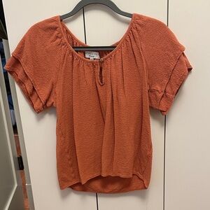 Madewell Terracotta Blouse